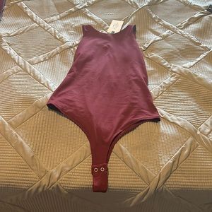 Maroon Bodysuit NWT
